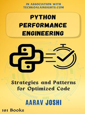 cover image of Python Performance Engineering
